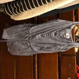 OLD NAVY ROMPER BLUE GINGHAM